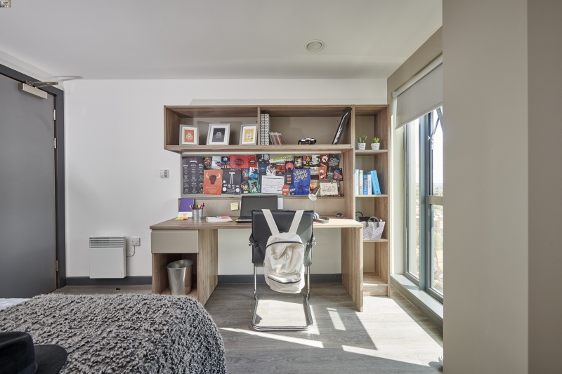 Working Area in 1-Bed Apartment