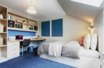 Ensuite-Gold at the Old Fire Station in Aberdeen