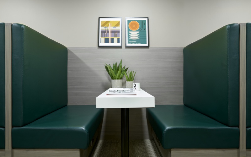 Student Castle Lincoln Study Booth
