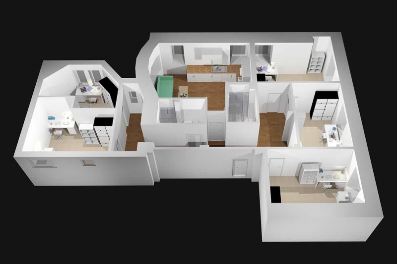 visual plan share flat 207 King Street
