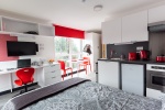 Spacious and modern studio with big windows in Coventry, Abbey House by Mezzino