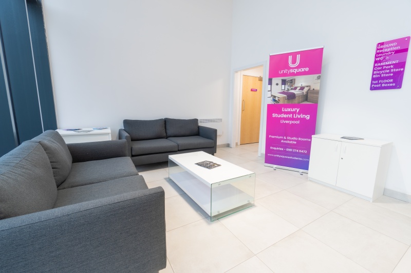 Comfortable communal lounge