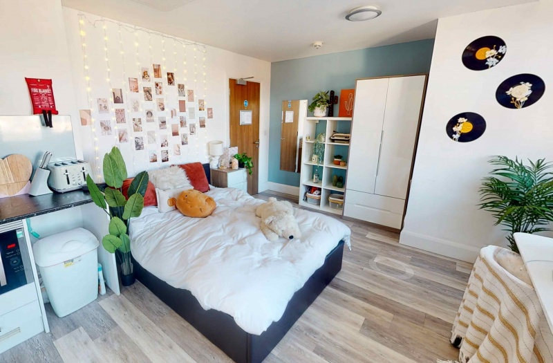 Comfortable student room at Express Studios Nottingham