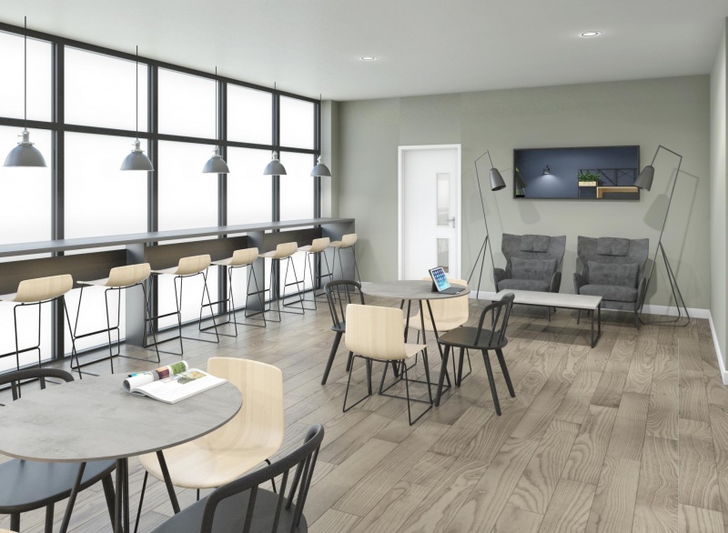 Brand new common area!