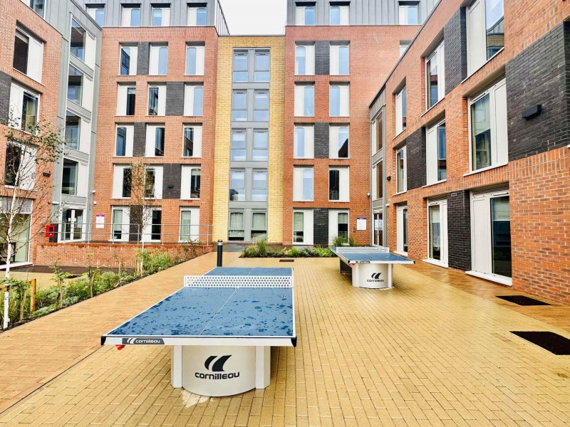 Exterior from Albany Student Village in Coventry