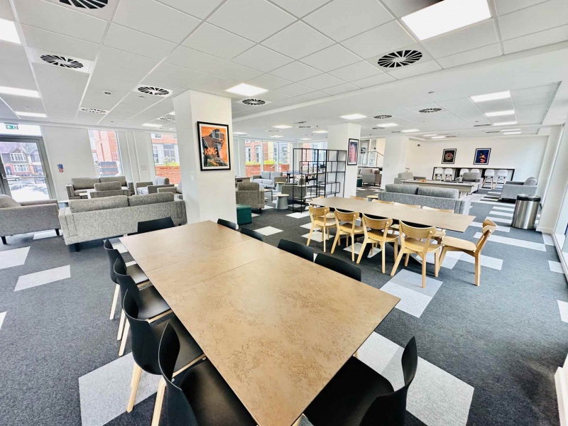 Social Space at Albany Student Village Coventry