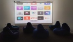 Cinema room for students 