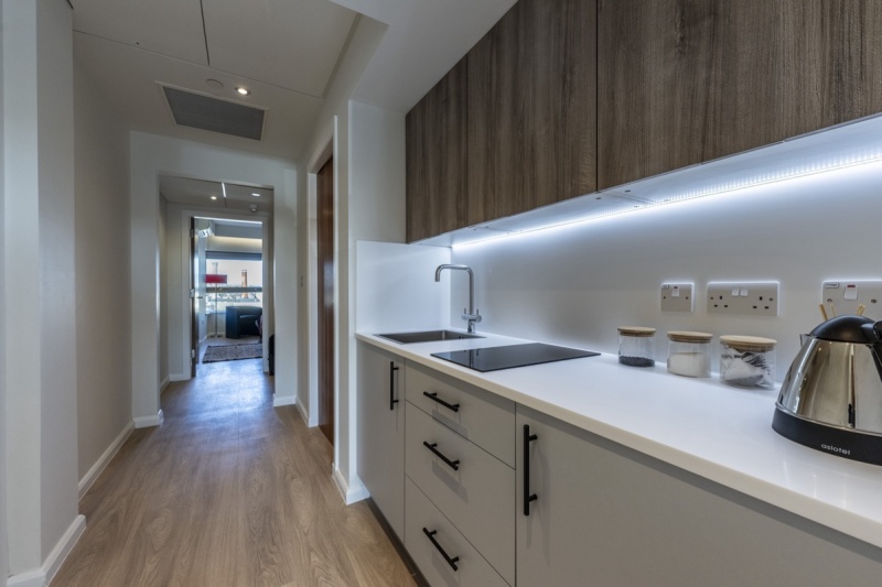 St Andrew Street Studio Kitchenette