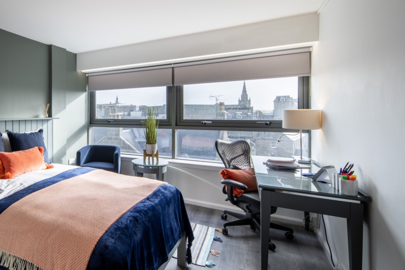St Andrew Street Studio Desk and Window View