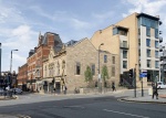 contemporary exterior of 26 Great George Street student accommodation in Leeds