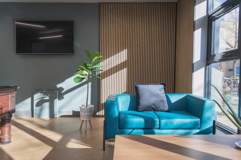 Social space at The Park , accommodation in Oxford