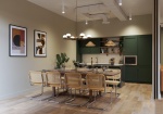 Kitchen and dining area in Fusion York with modern decor
