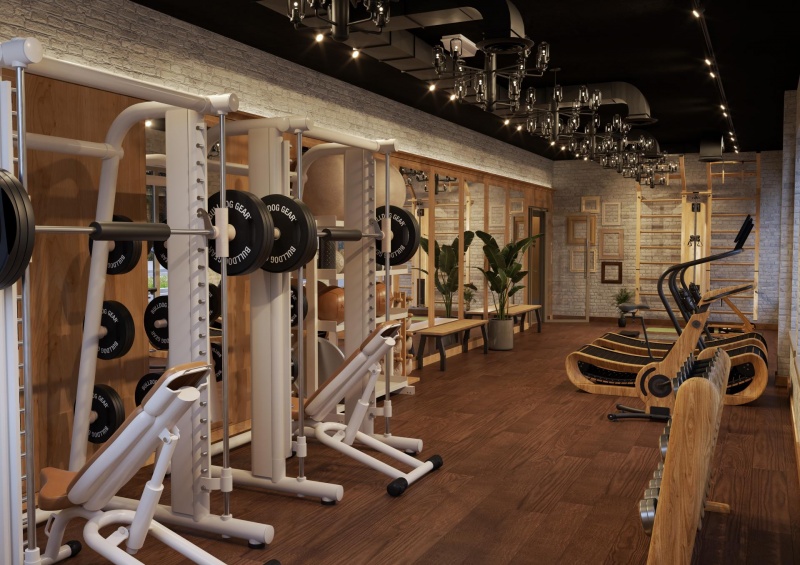 Fusion York gym featuring fitness equipment and workout space