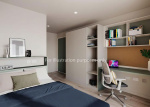 Room at student accommodation Glasgow City Wharf