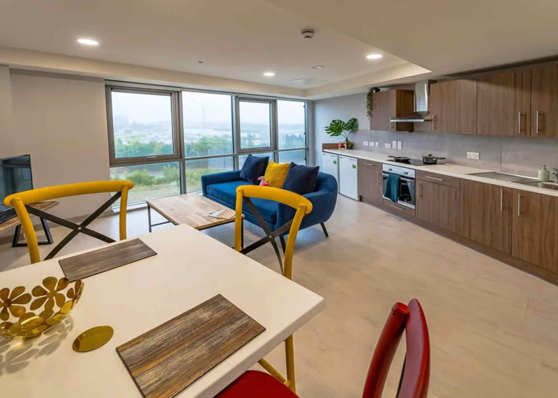 Share Kitchen at Scotway House accommodation