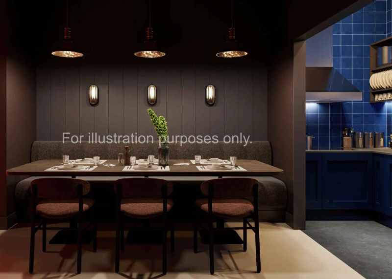 Dinning room at The Malt Works accommodation