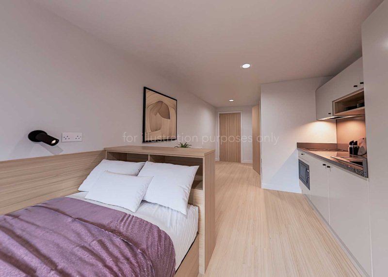 View of Studio at the Straits Place accommodation in Edinburgh