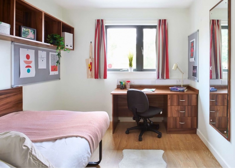 student accommodation single room