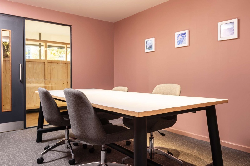 study spaces at Stratford One student accommodation with desks, chairs