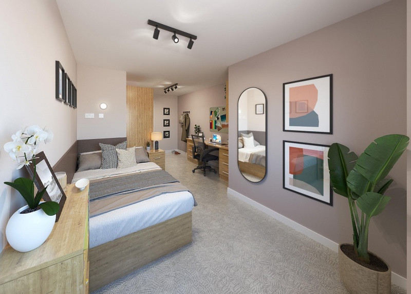 Studio at Jennens Court, Birmingham