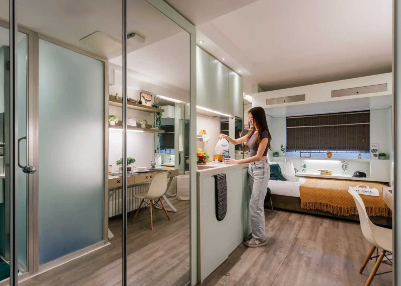 Accommodation studio at The Stay Club