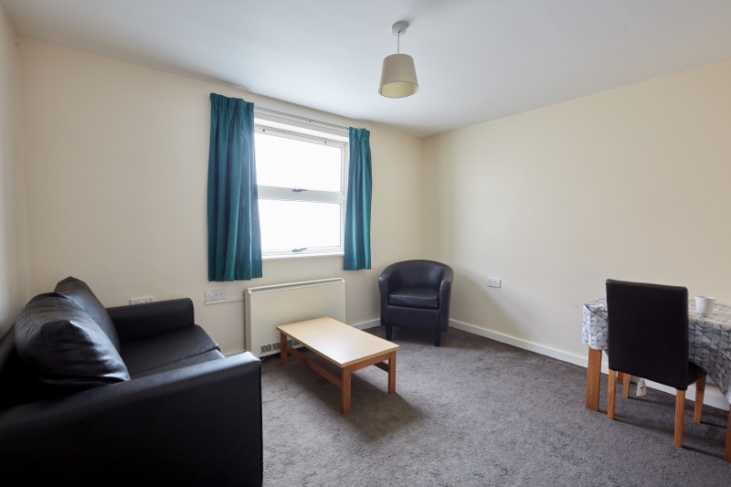 share area at Bedford Street South apartments in Liverpool