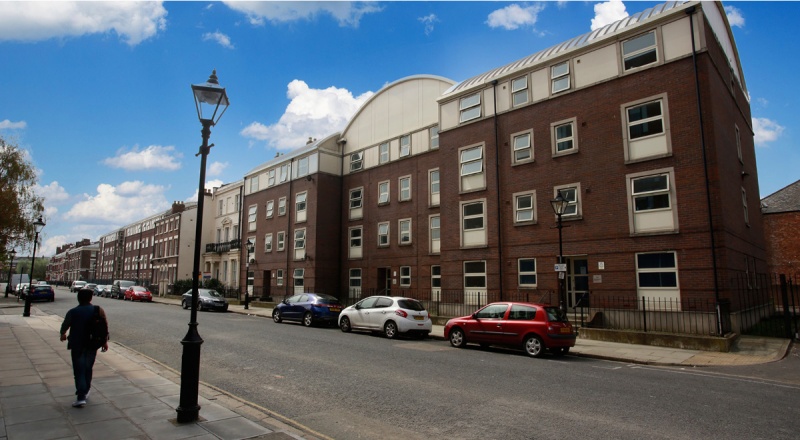 Exterior view of Bedford Street South, Liverpool