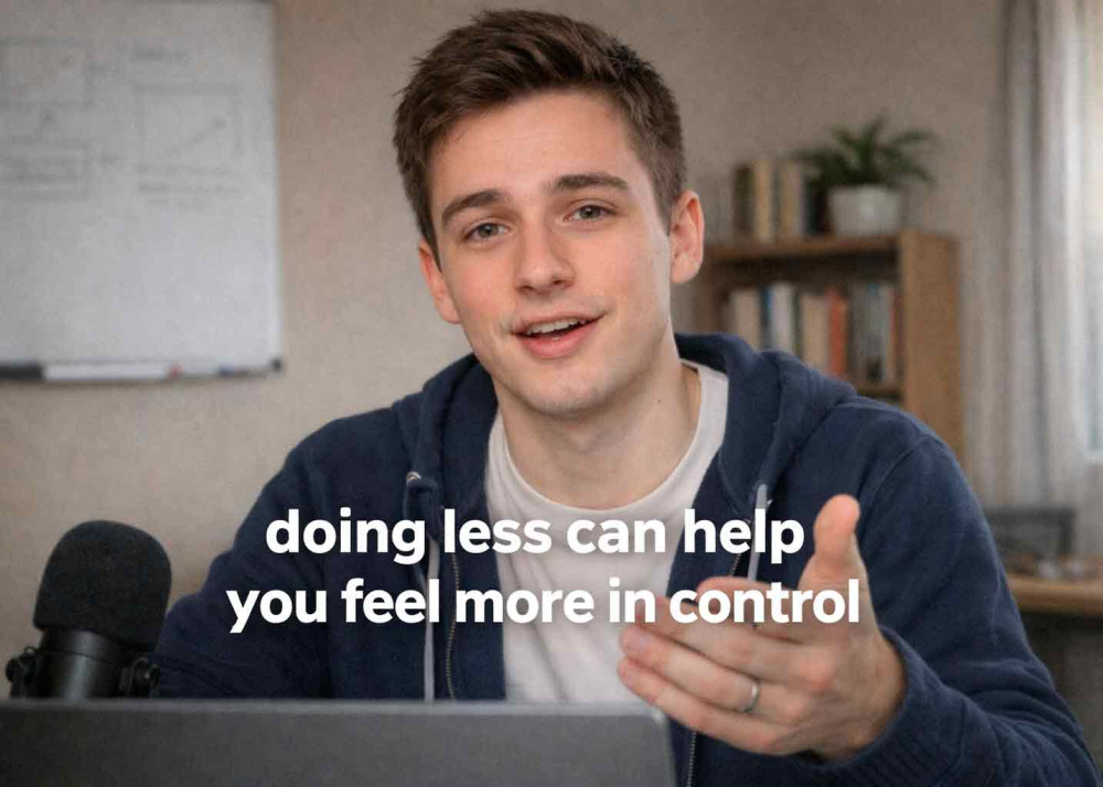 Productivity at University: Why doing less can help you feel more in control