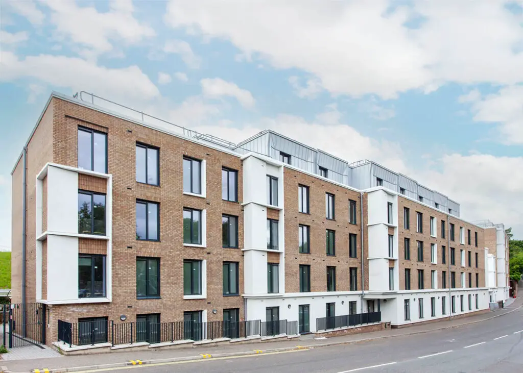 Main Front external Mayfield apartments student accommodation