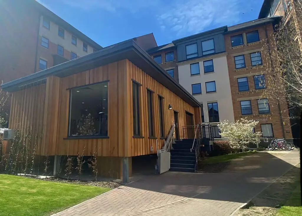 Exterior building student accommodation in York Abode