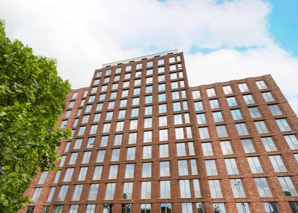 A view of the building of Press House London