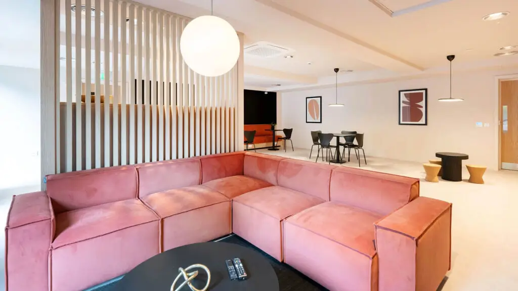 Strait Place student accommodation the place lounge