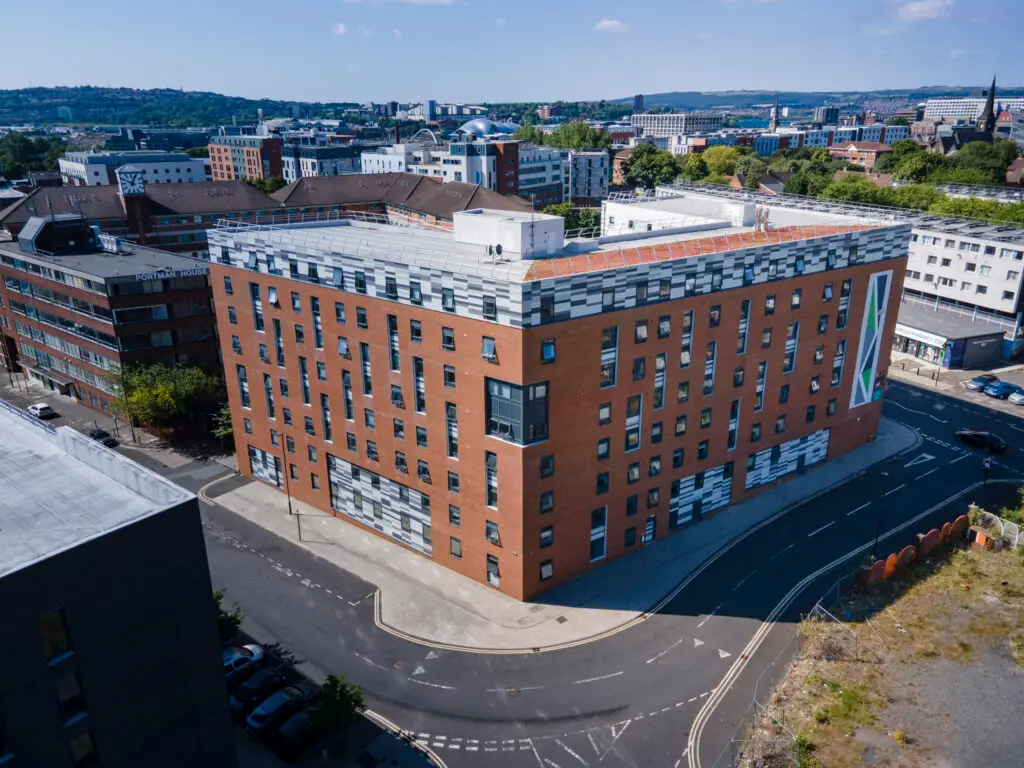 Turner Court building, exterior view