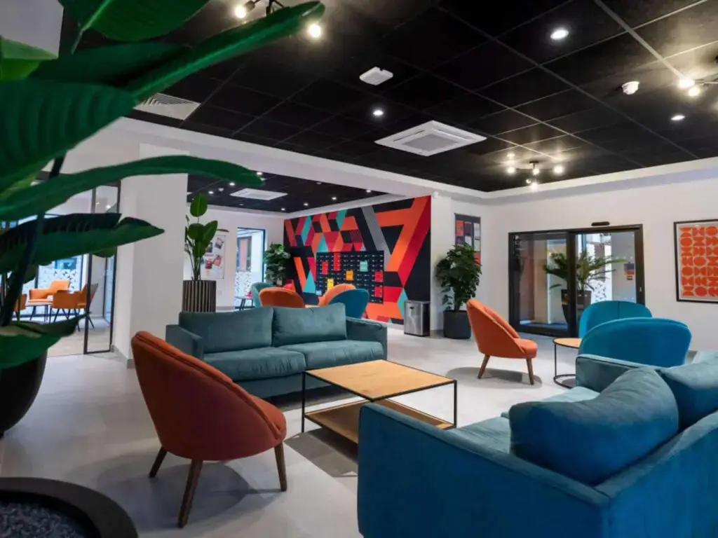 share and communal space at Steelworks accommodation