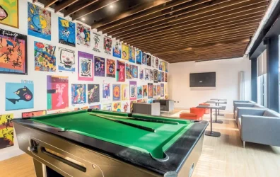 games room Potterrow, Edinburgh