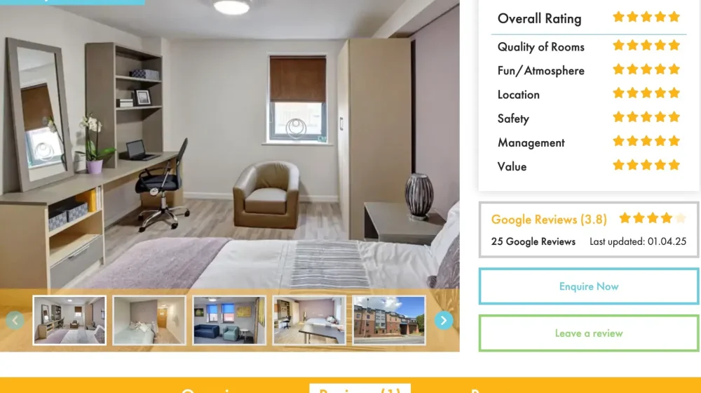 Leeds Student Accommodation - Trinity Hall