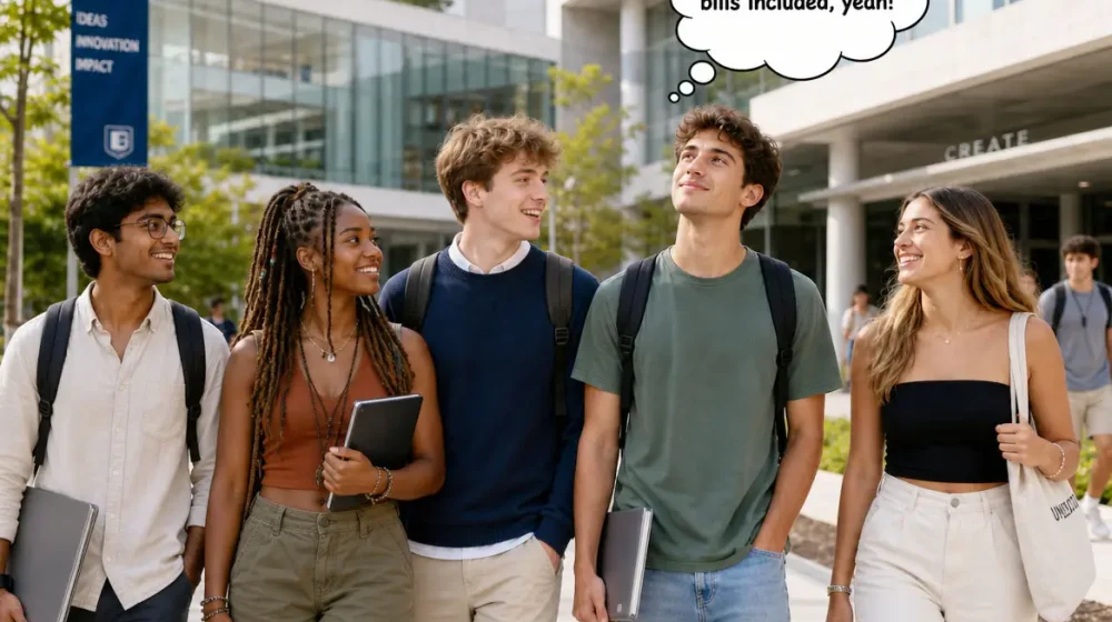 students at the University