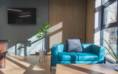 Social space at The Park , accommodation in Oxford