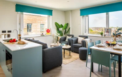 view of the private dining area at ARK Canning accommodation in London