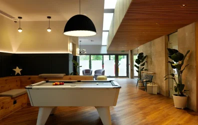 Student Castle Bath Common Room Games Area