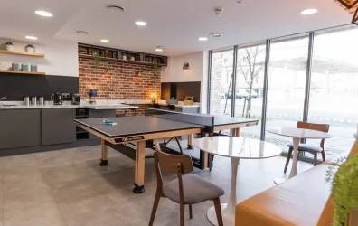 Lounge Area Ping Pong